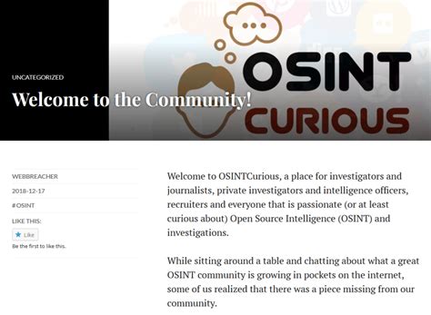 MwOsint – We will always be OSINTCurio.us.